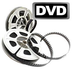 Normal 8mm Filmspule auf DVD-Video