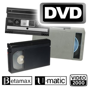 Videokassette Sonderformat auf DVD-Video