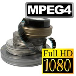 16mm Filmspule im MPEG4